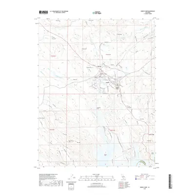 2018 Map of Angels Camp, 2018 Print