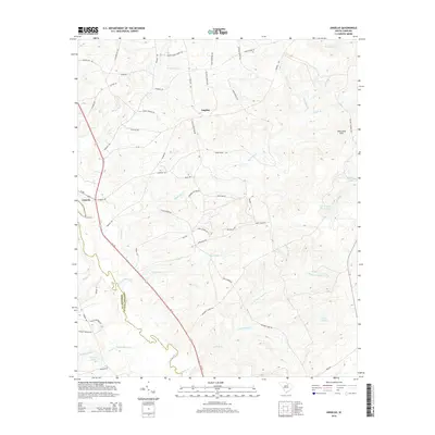 2014 Map of Angelus, 2014 Print