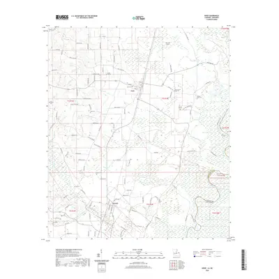 2020 Map of Angie, 2020 Print