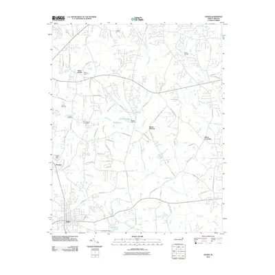 2010 Map of Angier, 2010 Print