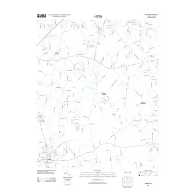 2013 Map of Angier, 2013 Print