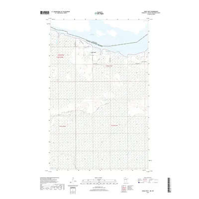 2019 Map of Angle Inlet, 2019 Print