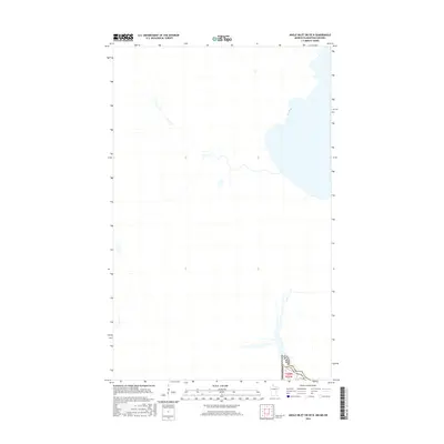 2016 Map of Angle Inlet SW OE N, 2016 Print