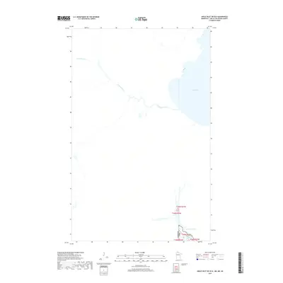 2019 Map of Angle Inlet SW OE N, 2019 Print