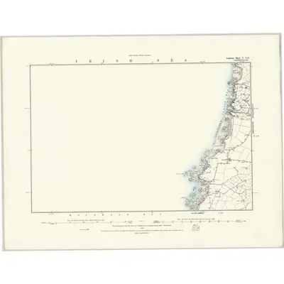 1888 Map of Anglesey V.NE
