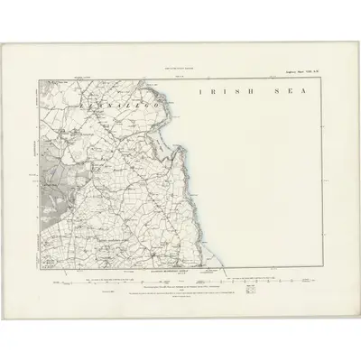 1888 Map of Anglesey VIII.SW