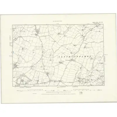 1887 Map of Anglesey XII.NE
