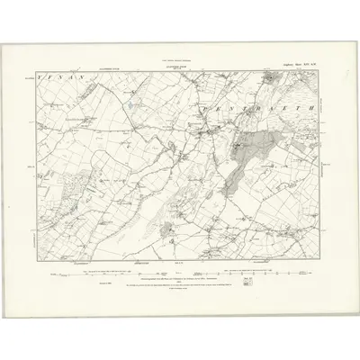 1888 Map of Anglesey XIV.SW