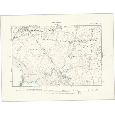 1888 Map of Anglesey XVII.NW