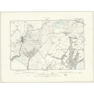 1888 Map of Anglesey XXI.NE