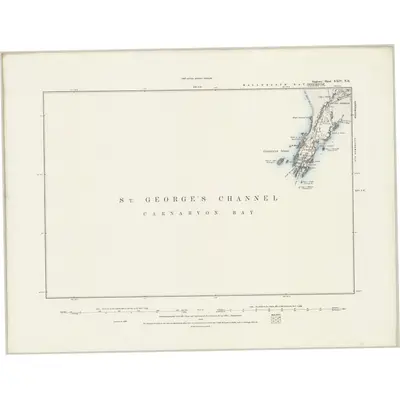 1888 Map of Anglesey XXIV.NE