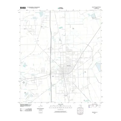 2010 Map of Angleton, 2010 Print