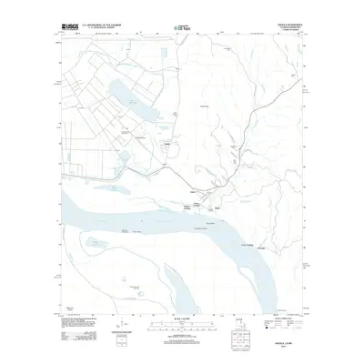2012 Map of Angola, 2012 Print