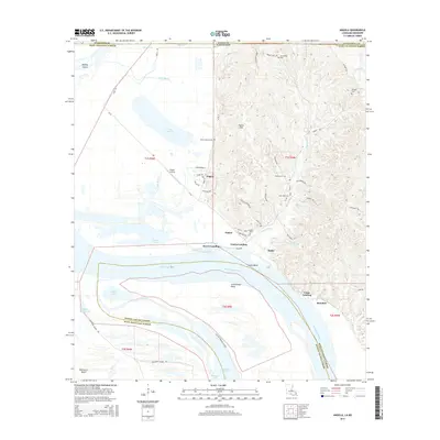 2015 Map of Angola, 2015 Print