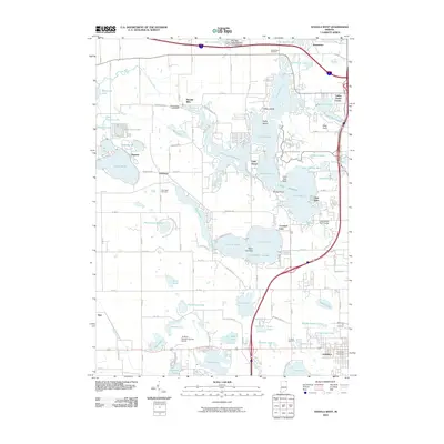 2010 Map of Angola West, 2010 Print