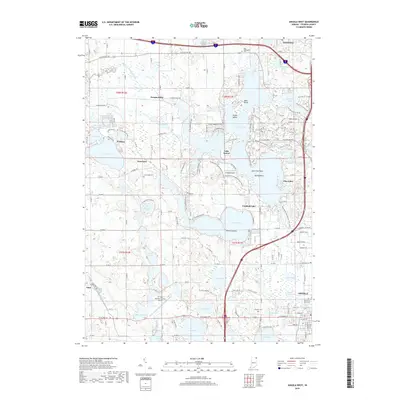 2019 Map of Angola West, 2019 Print