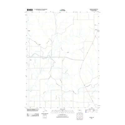 2011 Map of Angora, 2011 Print