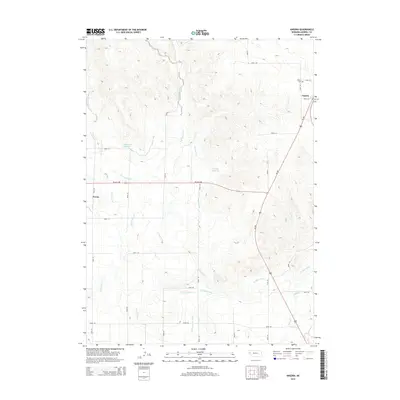 2014 Map of Angora, 2014 Print