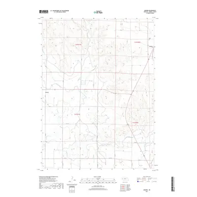 2017 Map of Angora, 2017 Print