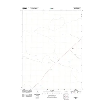 2011 Map of Angora NE, 2011 Print