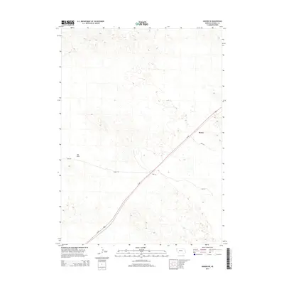 2014 Map of Angora NE, 2014 Print