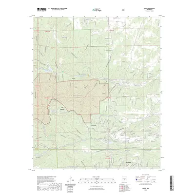 2023 Map of Angus, 2023 Print