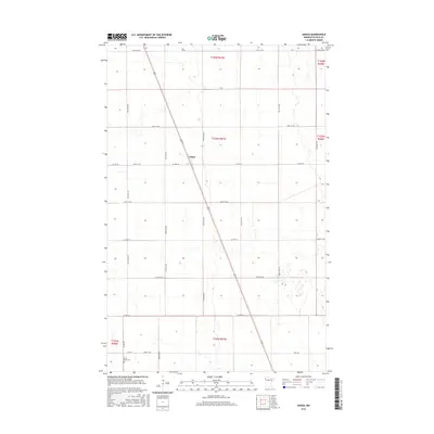 2016 Map of Angus, 2016 Print