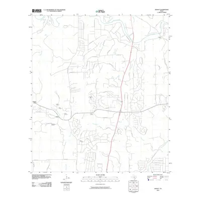 2010 Map of Anhalt, 2010 Print