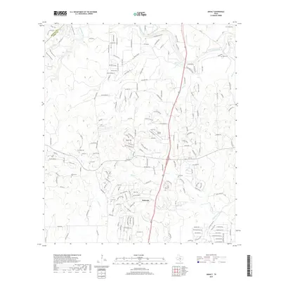 2019 Map of Anhalt, 2019 Print