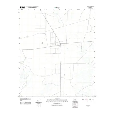2010 Map of Animas, 2010 Print