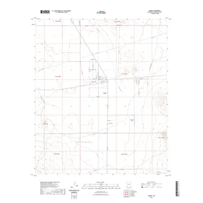 2023 Map of Animas, 2023 Print
