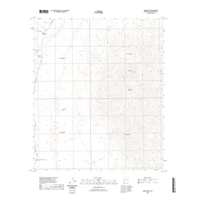 2020 Map of Animas Peak, 2020 Print