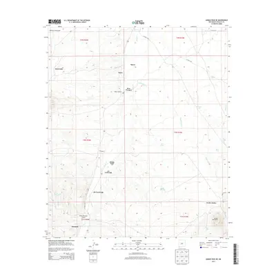 2013 Map of Animas Peak NE, 2013 Print