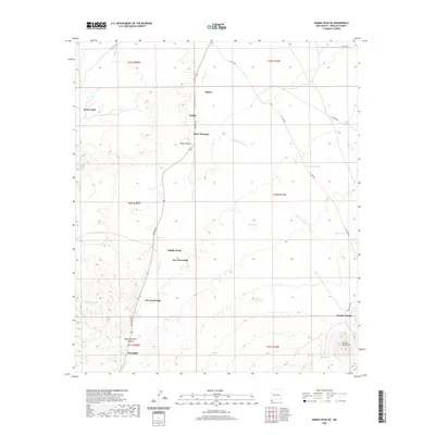 2020 Map of Animas Peak NE, 2020 Print