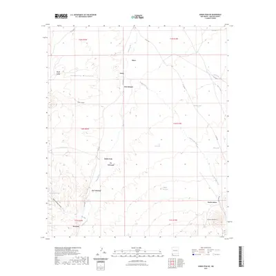 2023 Map of Animas Peak NE, 2023 Print