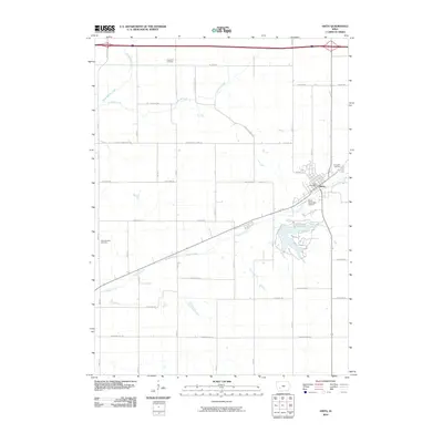 2010 Map of Anita, 2010 Print