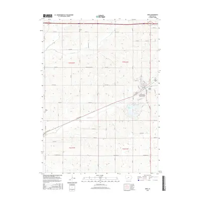 2015 Map of Anita, 2015 Print