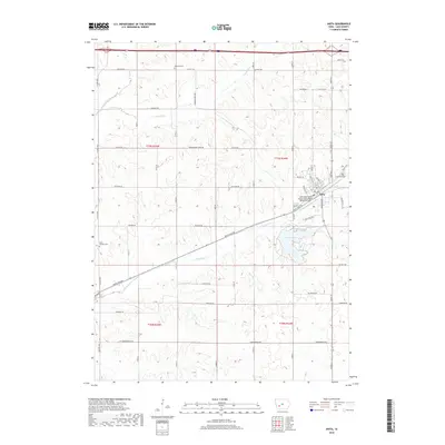 2018 Map of Anita, 2018 Print
