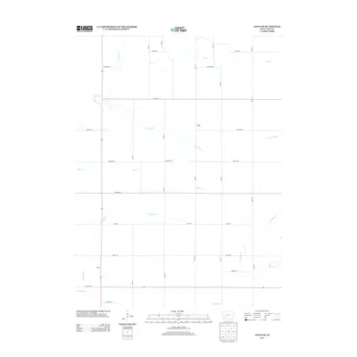 2013 Map of Anita SW, 2013 Print