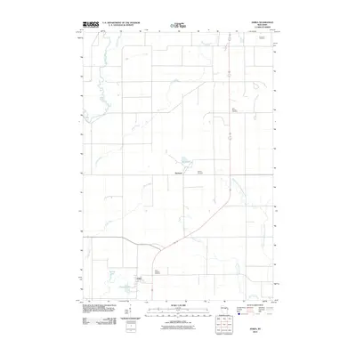 2010 Map of Aniwa, 2010 Print