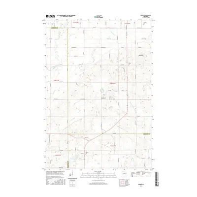 2015 Map of Aniwa, 2015 Print
