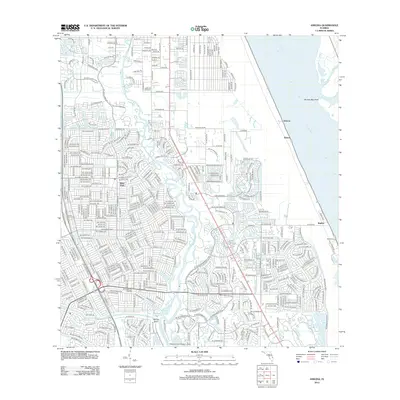 2012 Map of Ankona, 2012 Print