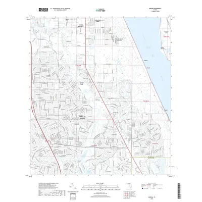 2018 Map of Ankona, 2018 Print