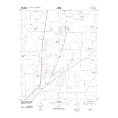 2010 Map of Anna, 2010 Print