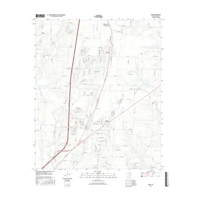 2016 Map of Anna, 2016 Print