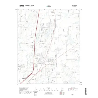 2019 Map of Anna, 2019 Print