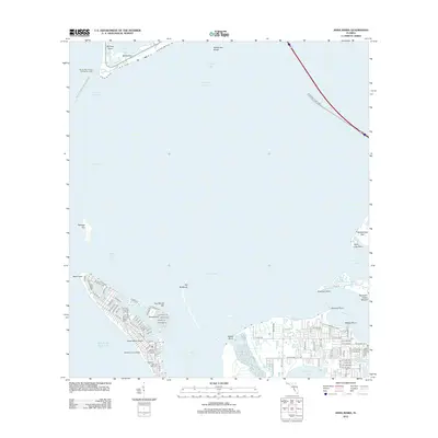 2012 Map of Anna Maria, 2012 Print