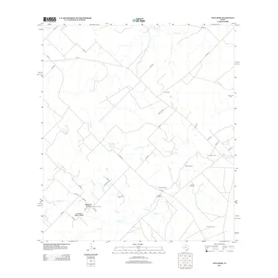 2012 Map of Anna Rose, 2012 Print