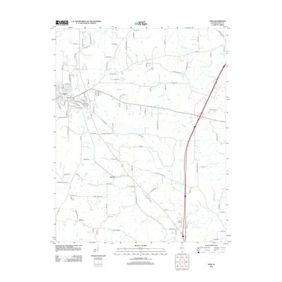 2012 Map of Anna, 2012 Print