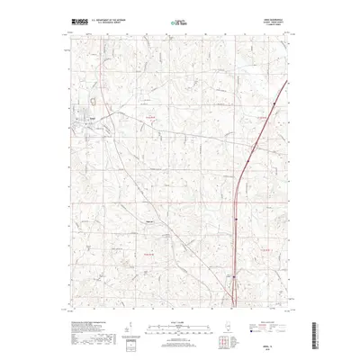 2018 Map of Anna, 2018 Print